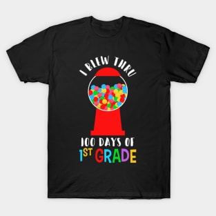 I Blew Through 100 Days Of Grade 100 Days Of School T-Shirt